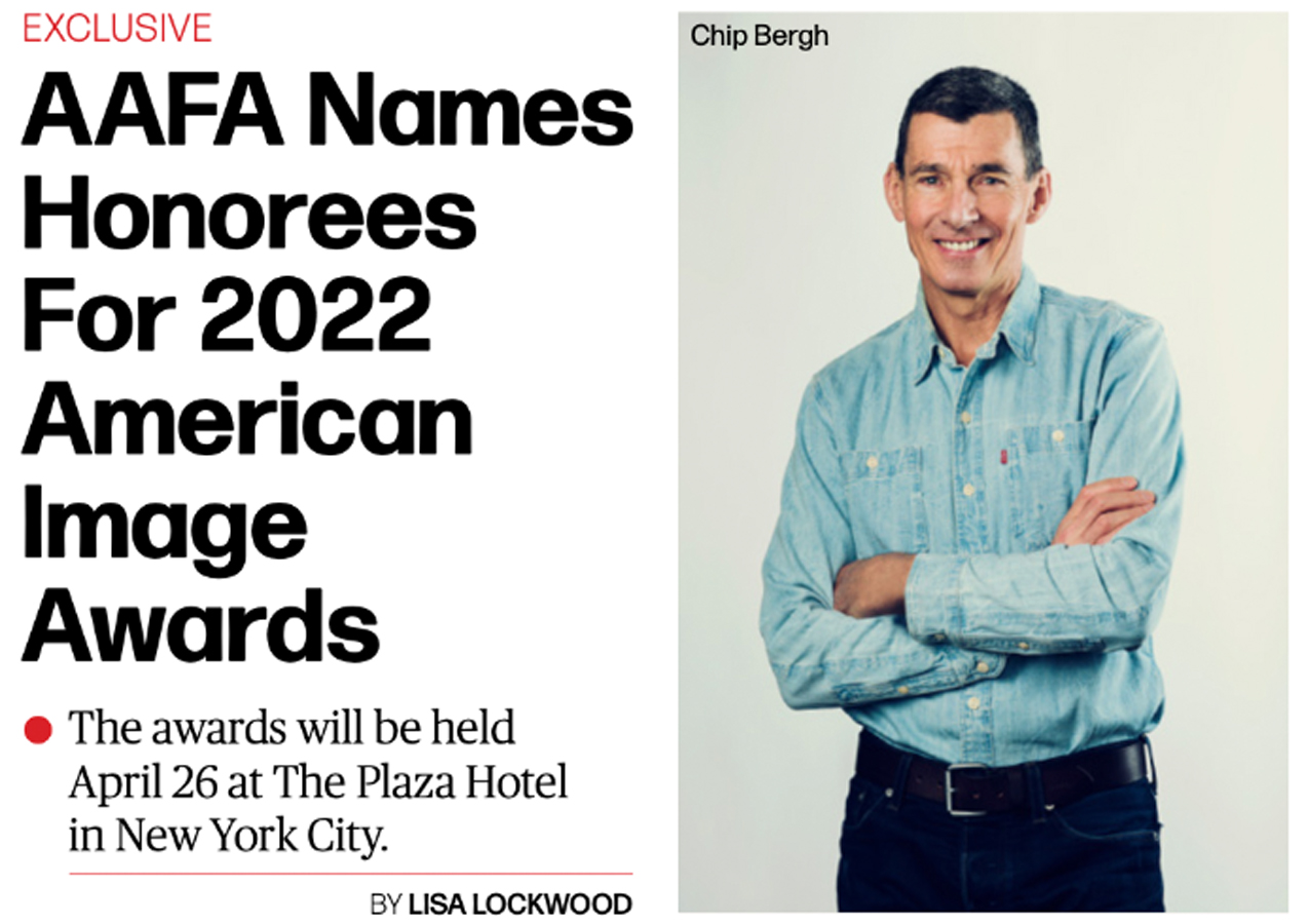 WWD article from 01.10.22 announcing 2022 American Image Awards