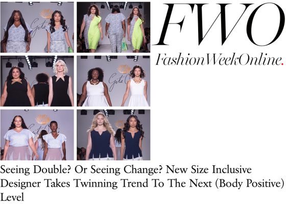 Seeing Double With Gita Omri on Fashion Week Online