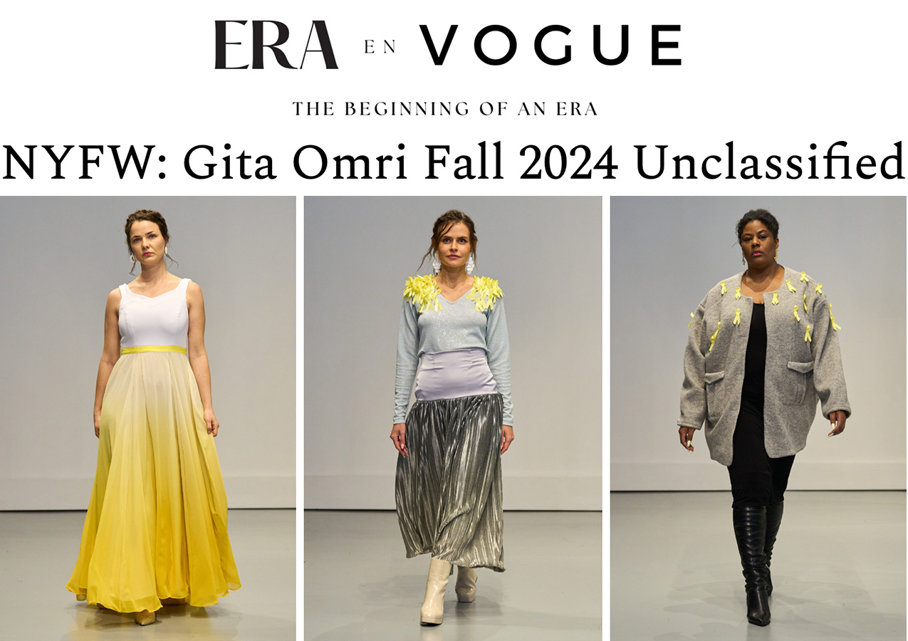 Gita Omri in ERA en Vogue