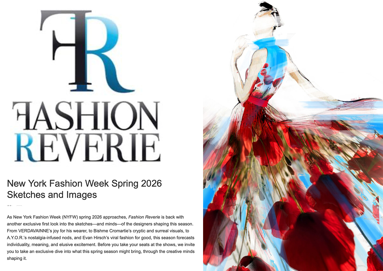 VERDAVAINNE sketch in Fashion Reverie