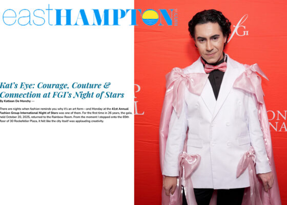 Evan Hirsch in EastHampton.com at the FGI Night of Stars